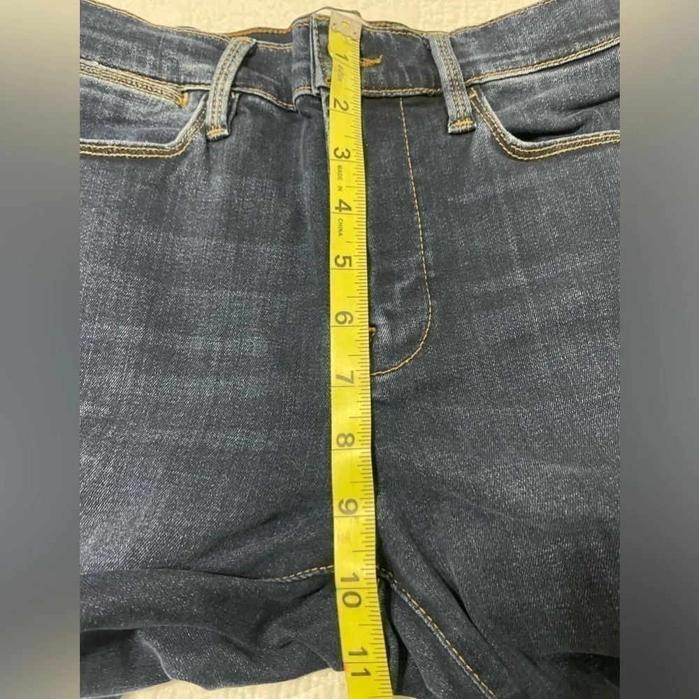 EUC Frame Denim Le High Skinny Dublin Chew dark wash jeans size 27